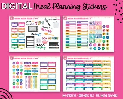 Meal Planning Stickers
