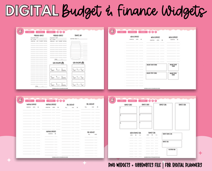 Budget & Finance Widgets