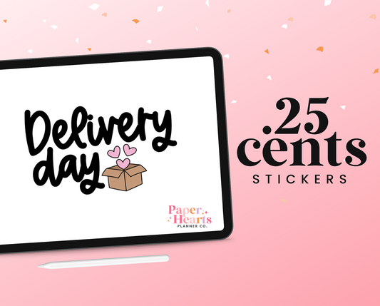 Delivery Day Digital Sticker