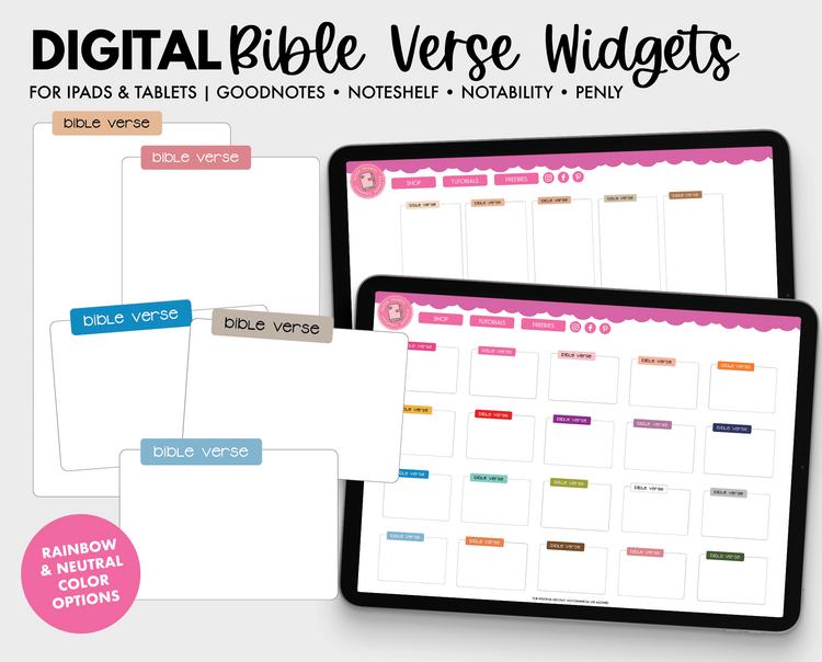Bible Verse Widgets