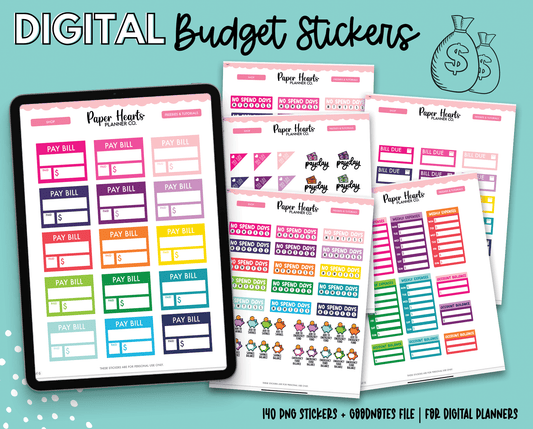 Digital Budget Stickers