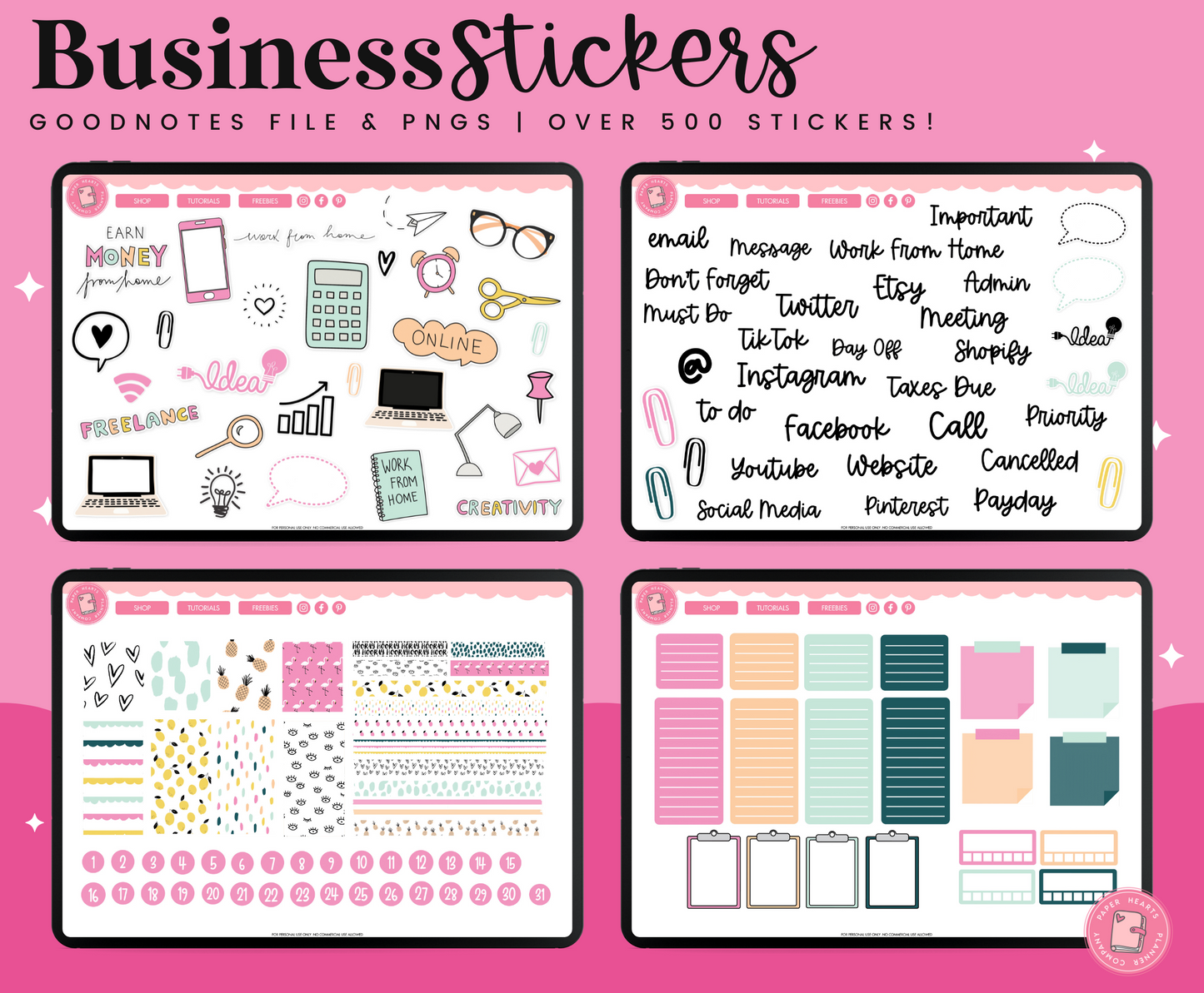 Business Digital Stickers