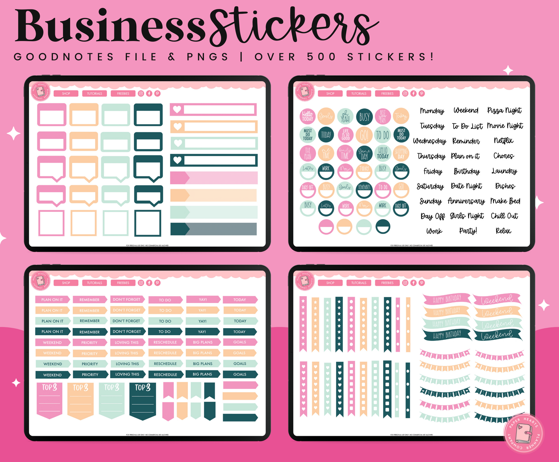 Small business stickers  Printable quote stickers By Digitartx