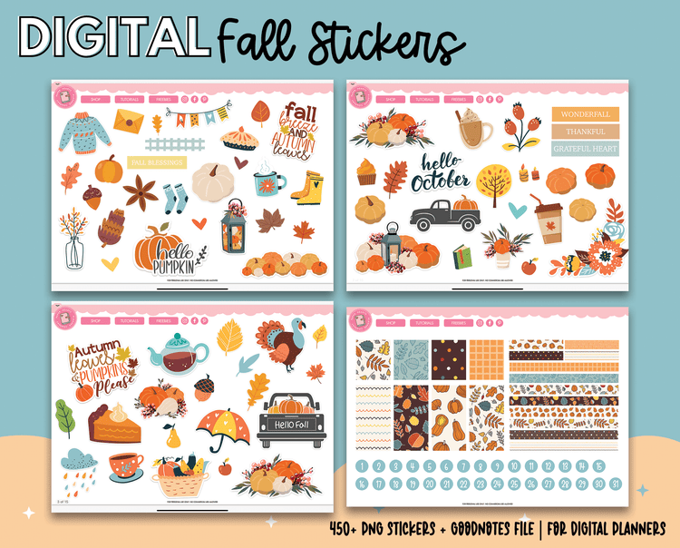 Dreaming Of Fall Planner Sticker
