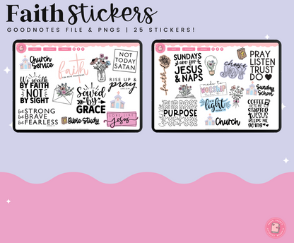 Faith Stickers V2