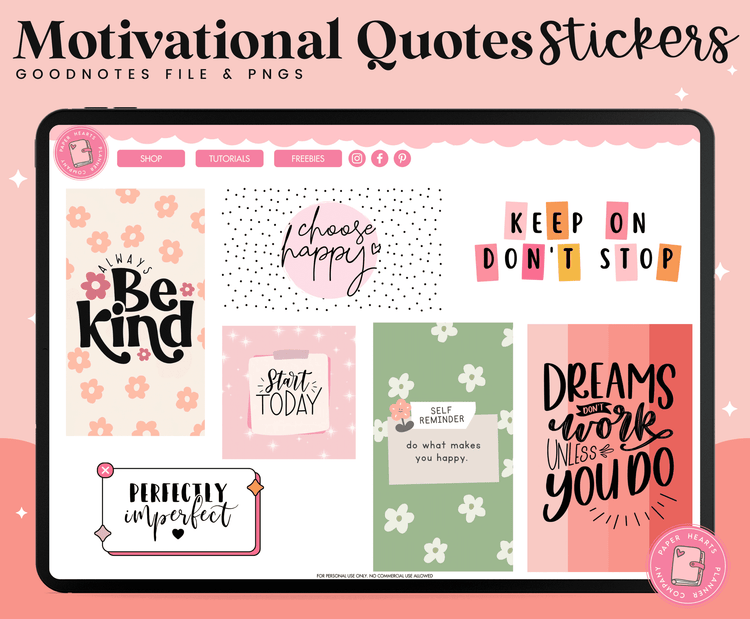Motivational Quotes Stickers