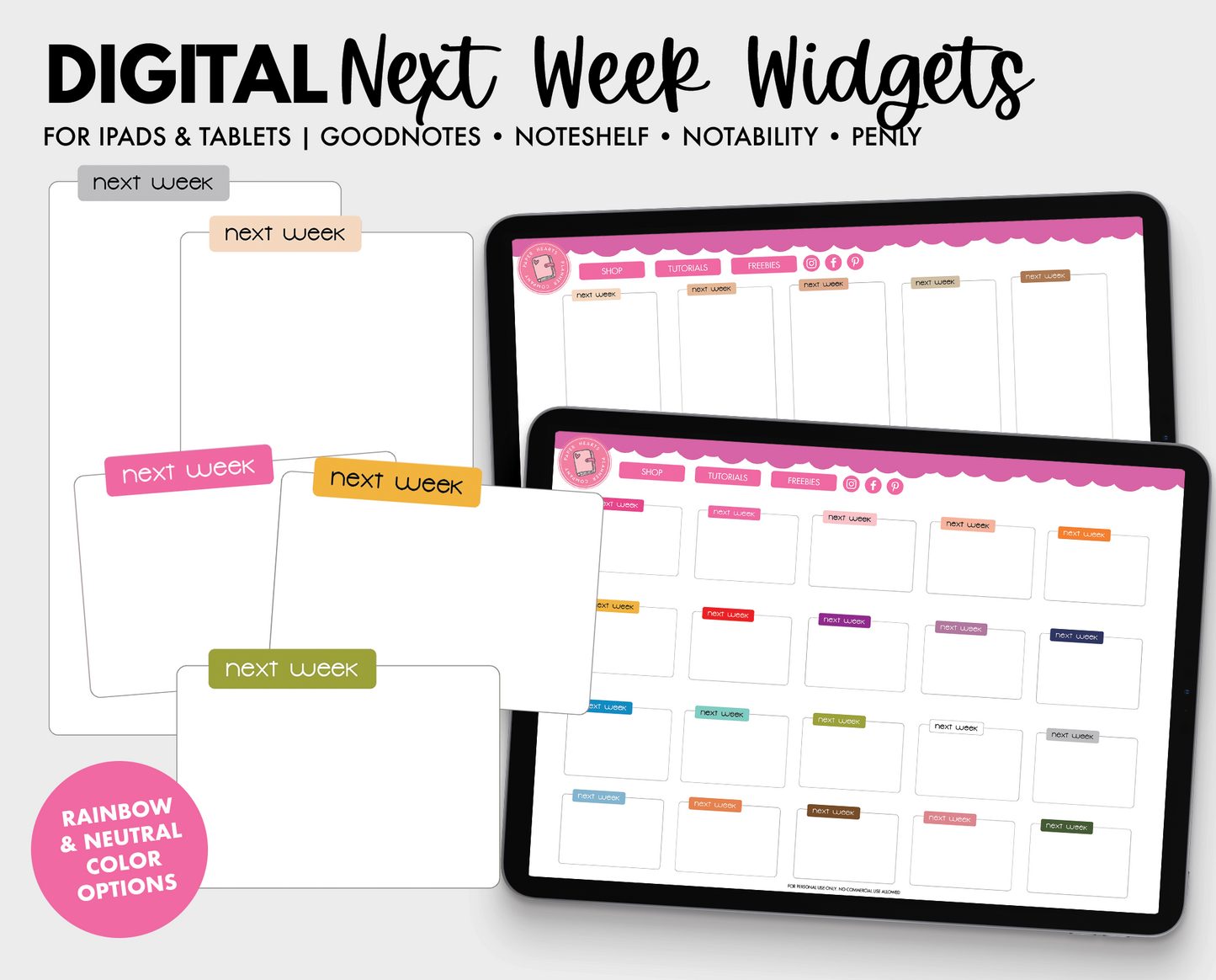 Next Week Widgets