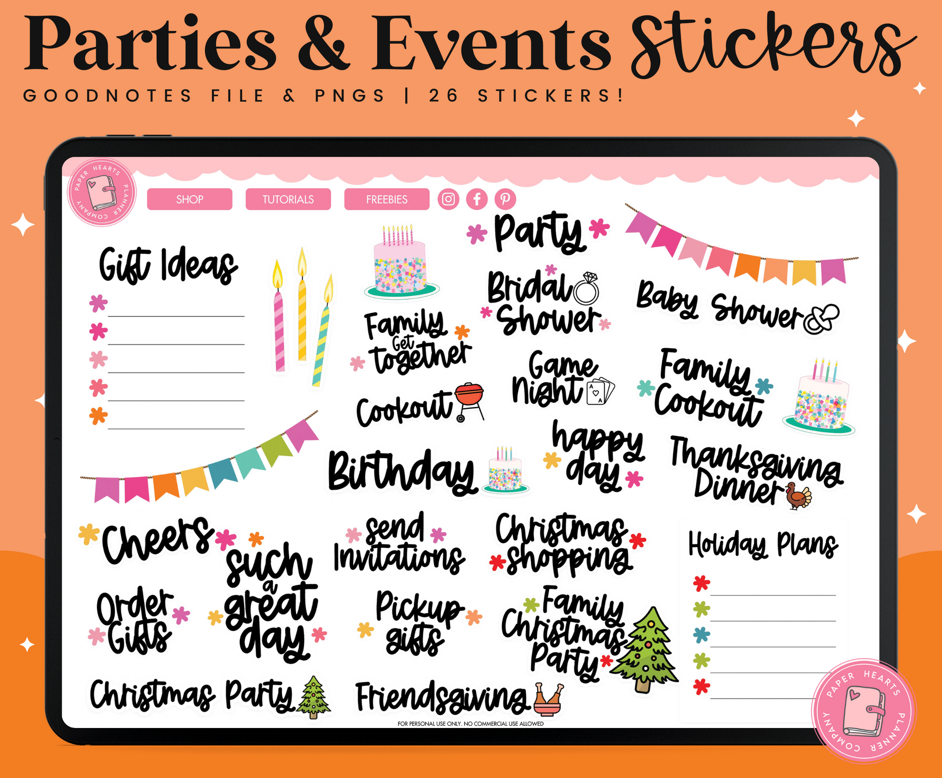 Wedding Stickers – Paper Hearts Planner Co.