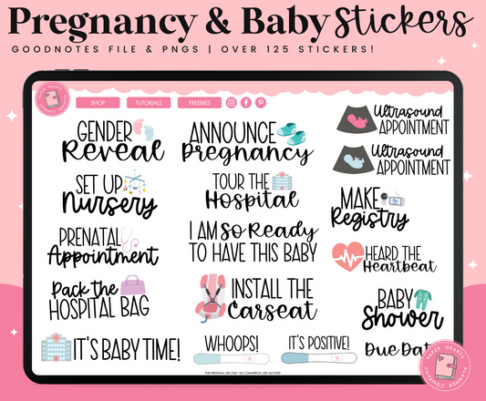 Pregnancy & Baby Stickers