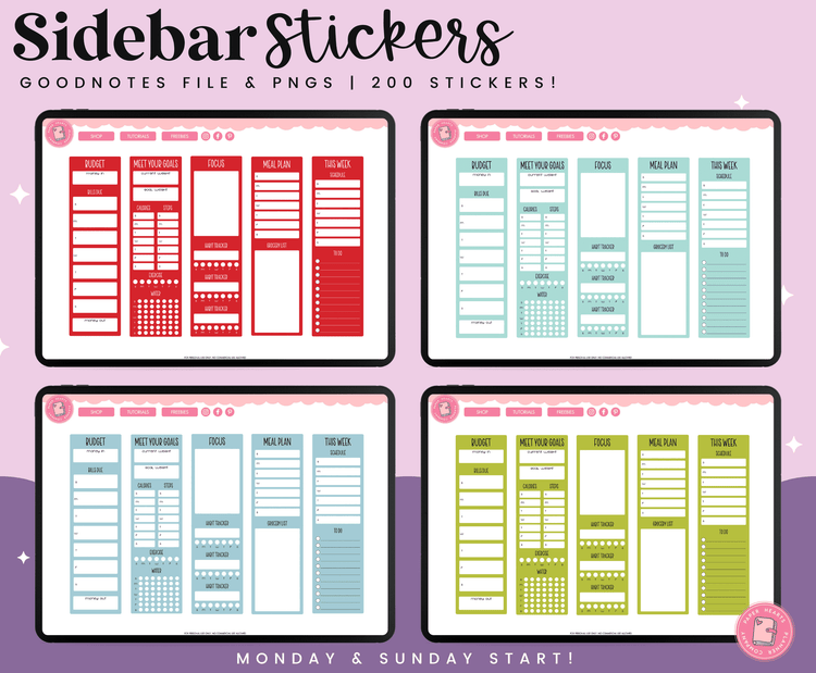Sidebar Stickers