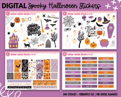 Spooky Halloween Stickers