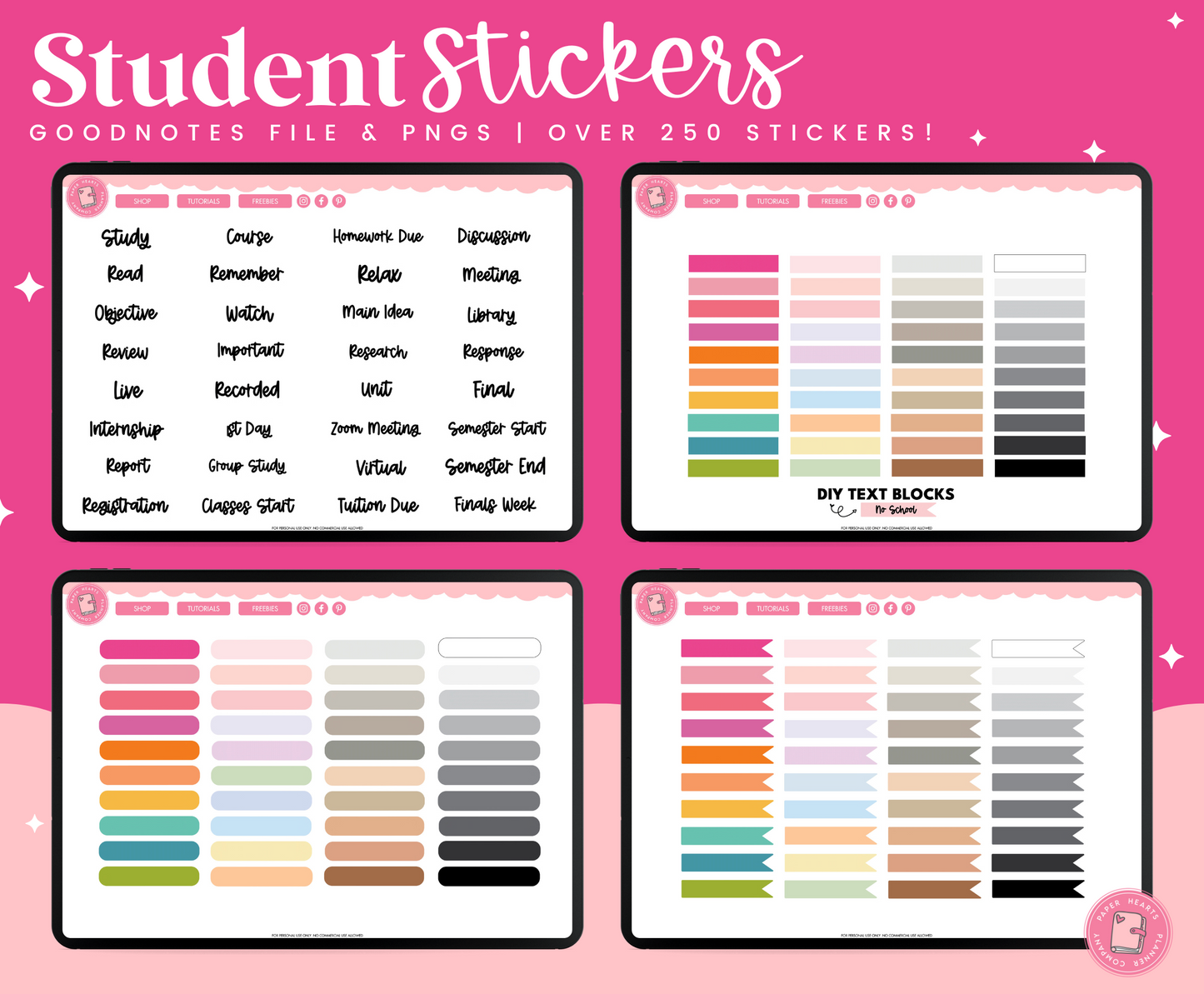 Student Stickers