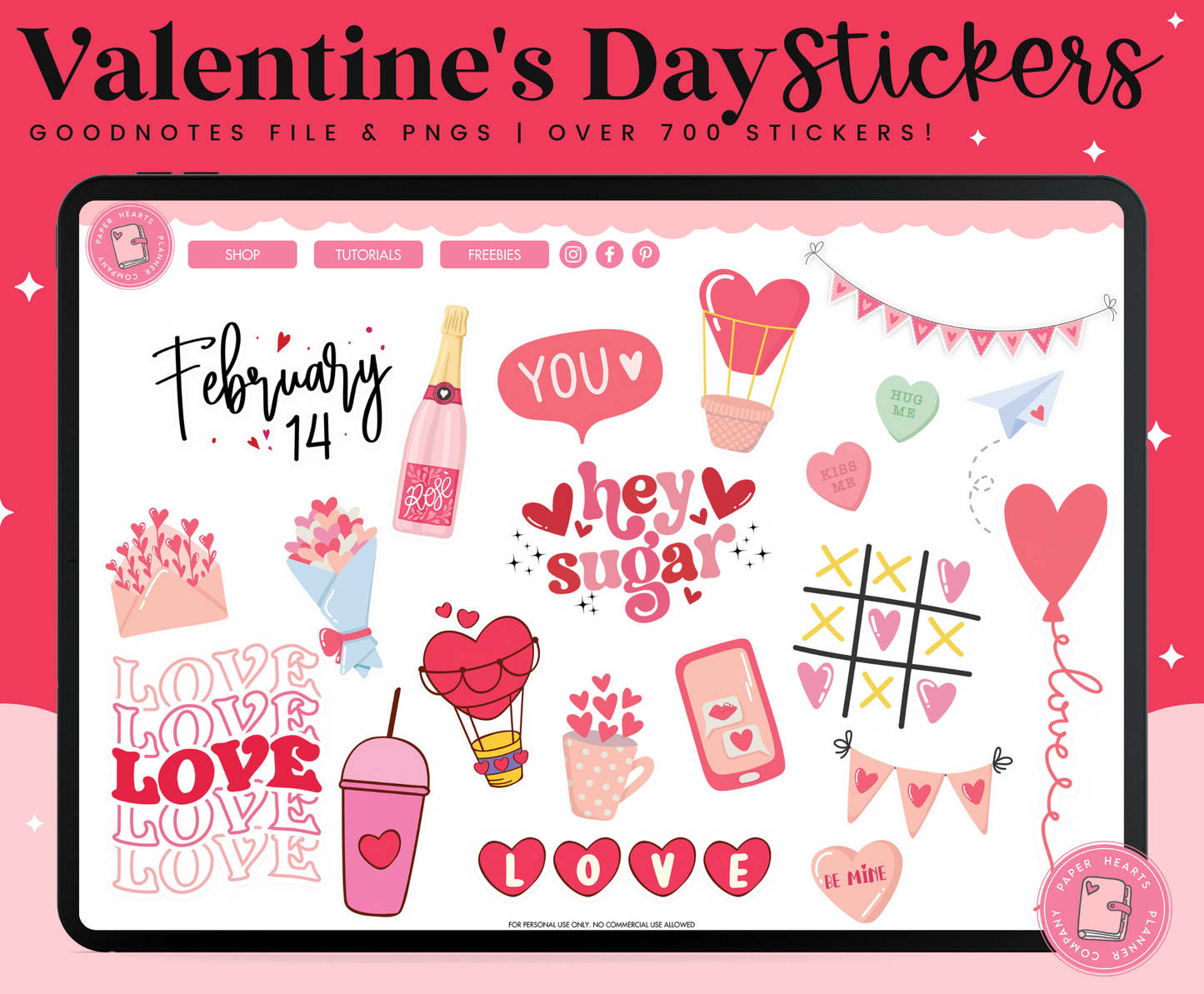 Valentine's Day Stickers