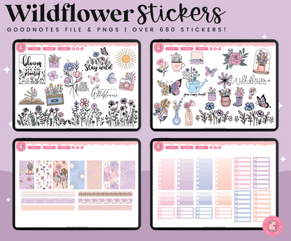 Wildflower Stickers