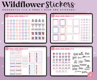 Wildflower Stickers