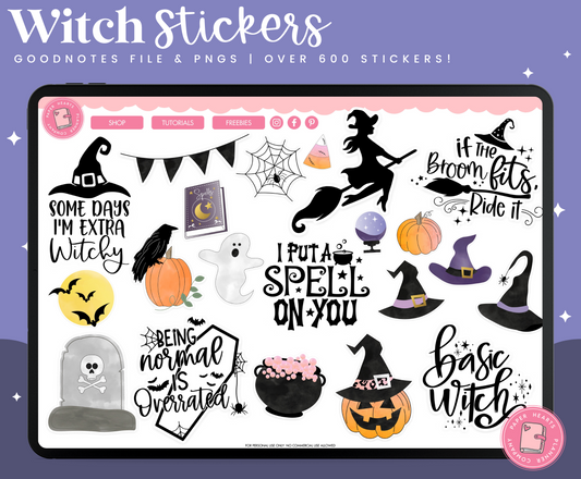 Witch Stickers